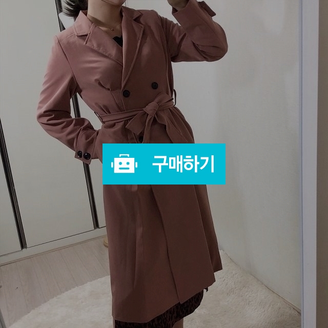 슬림 라인 롱 트렌치코트 / lmy 이민영 님의 스토어 / 디비디비 / 구매하기 / 특가할인