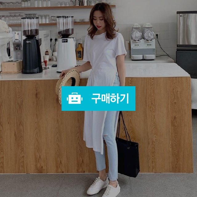 톡톡 버튼랩 롱원피스 티셔츠 / 오늘의 옷장 / 디비디비 / 구매하기 / 특가할인