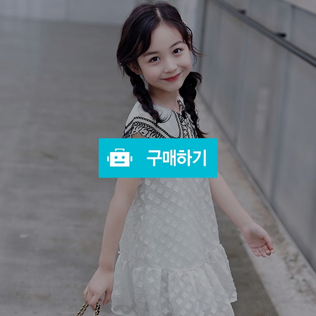 더아우라 키즈 자수꽃 원피스 / 더아우라 / 디비디비 / 구매하기 / 특가할인