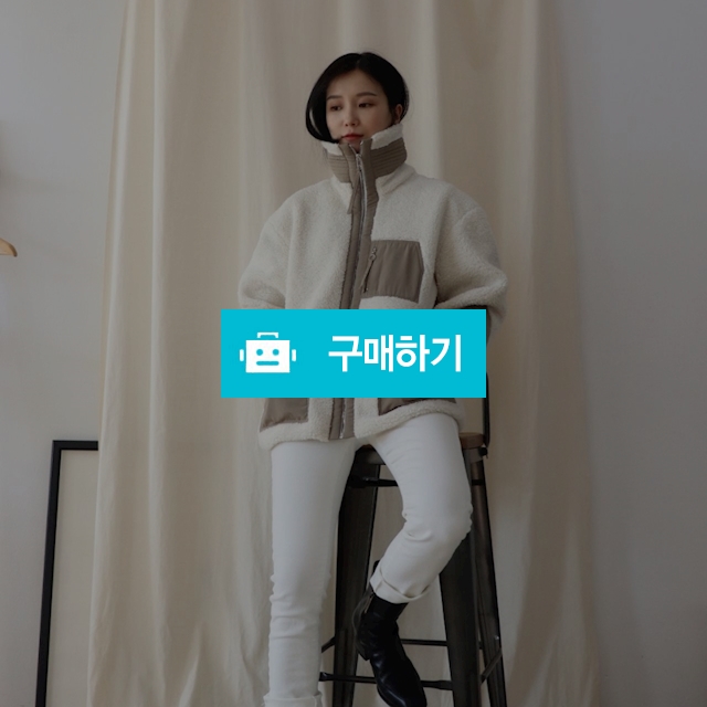누빔배색 후리스 / from님의 스토어 / 디비디비 / 구매하기 / 특가할인