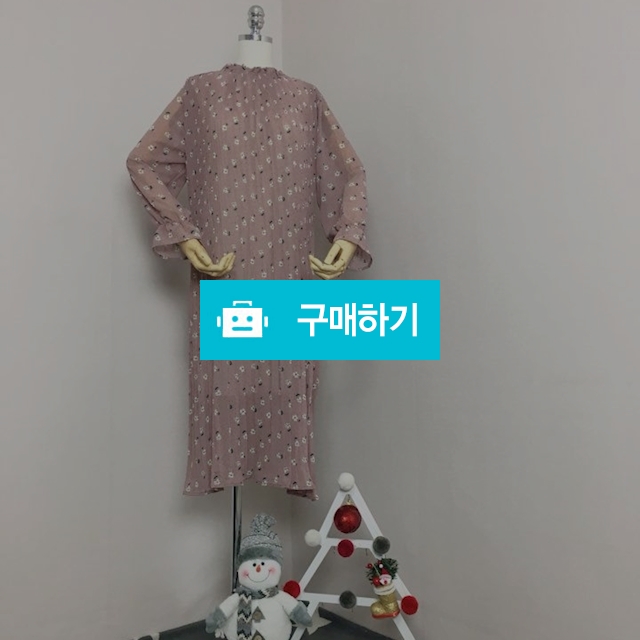 플라워 패턴 플리츠 원피스 / 8381pj님의 스토어 / 디비디비 / 구매하기 / 특가할인