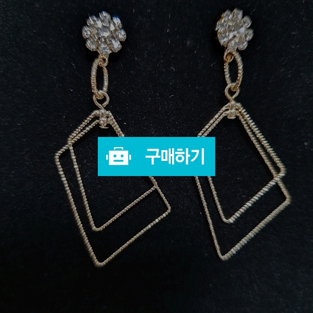 네모안에 네모 귀걸이 / 매일예쁜너 / 디비디비 / 구매하기 / 특가할인