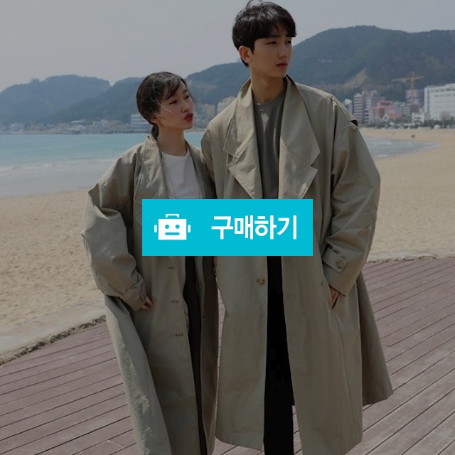 봄신상 [커플트렌치코트] 여자코트 남자코트 트렌치코트 커플바바리 커플룩 / 특공대언니n루피옴므 / 디비디비 / 구매하기 / 특가할인