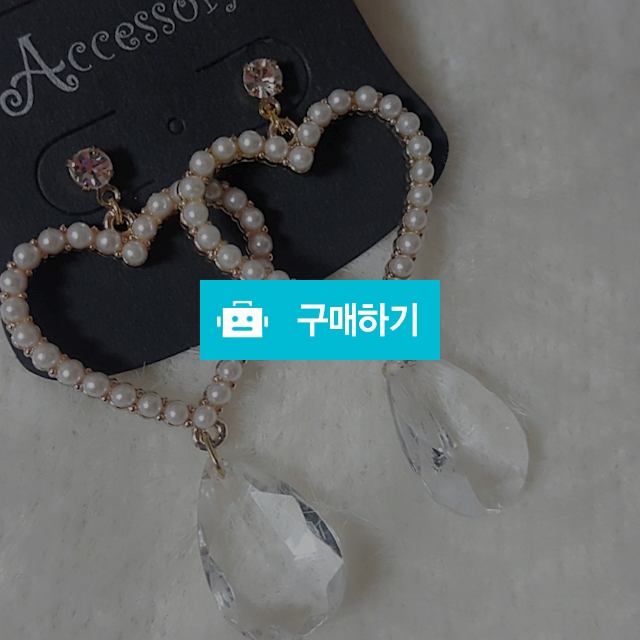 루비 하트 귀걸이  / 핑크래빗 / 디비디비 / 구매하기 / 특가할인