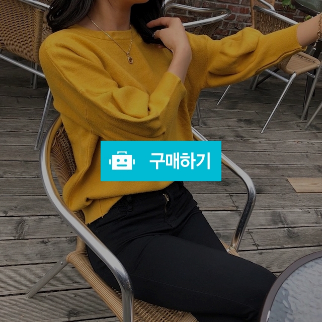 소매 퍼프 라운드 니트 / lmy 이민영 님의 스토어 / 디비디비 / 구매하기 / 특가할인