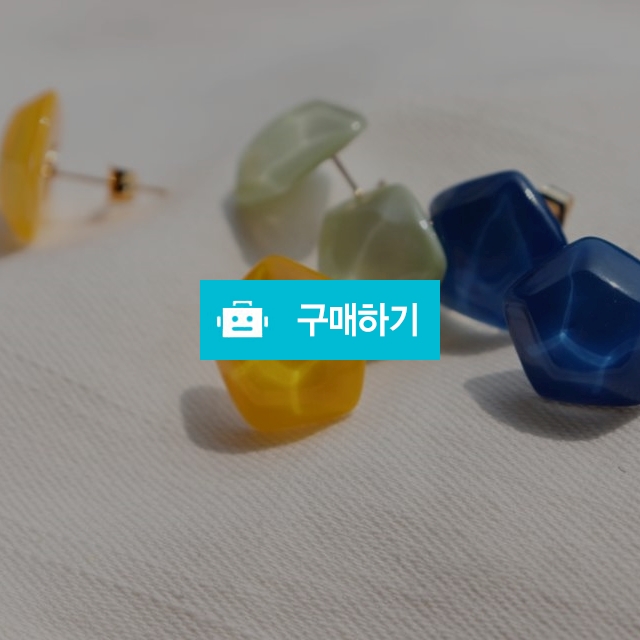 영롱 컬러 호마이카 데일리 스톤 귀걸이 / 제니베니블링 / 디비디비 / 구매하기 / 특가할인