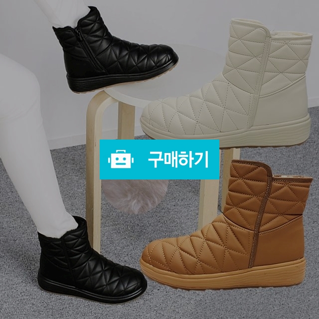 여성방한화 마리오탈라리코 클래식 퀄팅 키높이 털패딩부츠 4cm굽 방한부츠 패딩신발 / 마리오탈라리코님의 스토어 / 디비디비 / 구매하기 / 특가할인