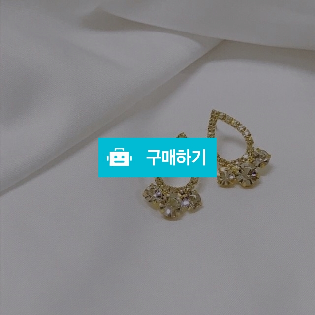 물방울 큐빅 드롭귀걸이 / Pearl Marble / 디비디비 / 구매하기 / 특가할인