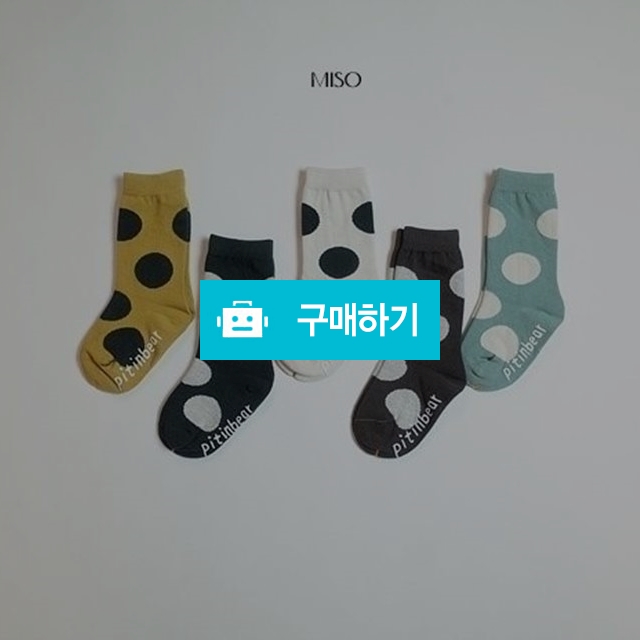 빅도트양말세트(5개한세트) / 뭉실마켓 / 디비디비 / 구매하기 / 특가할인