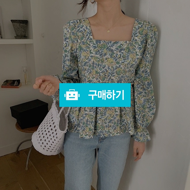 스퀘어넥 파인 블라우스 / 쏘울미의 톡톡 스타일 / 디비디비 / 구매하기 / 특가할인