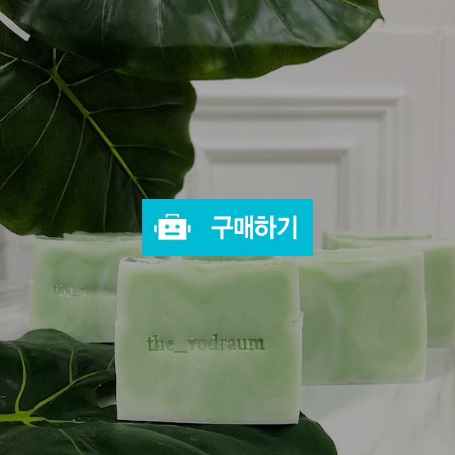 국내재배100% 인진쑥 세안비누 천연비누  / 리움 / 디비디비 / 구매하기 / 특가할인