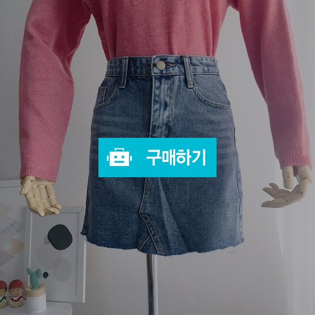 절개 커팅 청 데님 미니 스커트 / 8381pj님의 스토어 / 디비디비 / 구매하기 / 특가할인