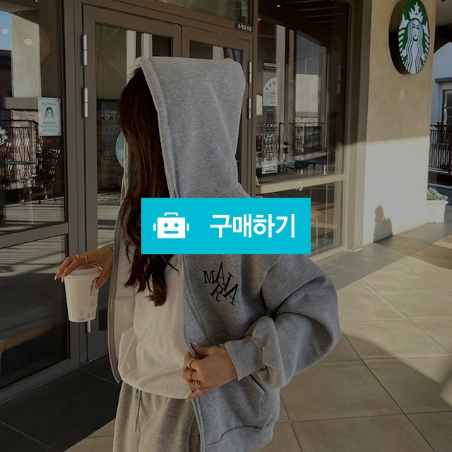 마리아 기모 후드집업 (세트가능) / 모어클로딩 / 디비디비 / 구매하기 / 특가할인