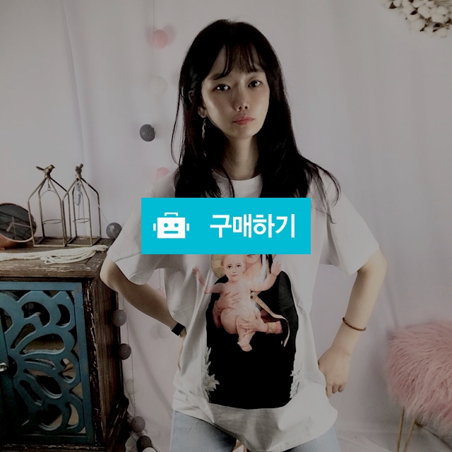 남녀공용 프린팅 티셔츠 / 오요샵 / 디비디비 / 구매하기 / 특가할인
