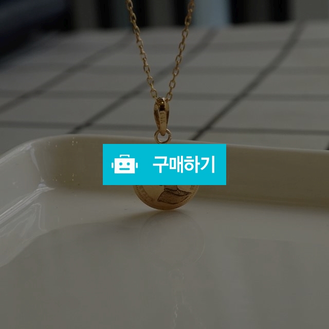 14k 로즈골드 엘리자베스 코인 펜던트 / 손수메이크 / 디비디비 / 구매하기 / 특가할인