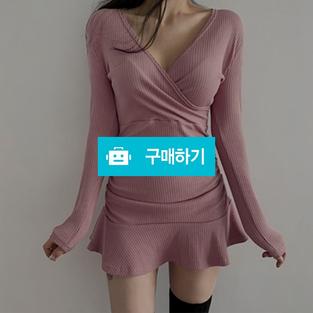 여성 미니 슬림 니트원피스 / 와드팩토리 / 디비디비 / 구매하기 / 특가할인