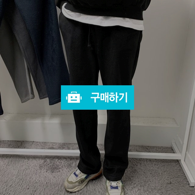 남자 후리스 와이드 팬츠 / 아이엘맨 / 디비디비 / 구매하기 / 특가할인