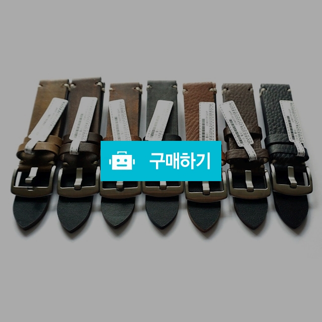 생활방수 빈티지 가죽시계줄 갤럭시워치4 스마트워치 웨어러블 시계핀2개포함 20mm 22mm  / 럭키투데이님의 스토어 / 디비디비 / 구매하기 / 특가할인