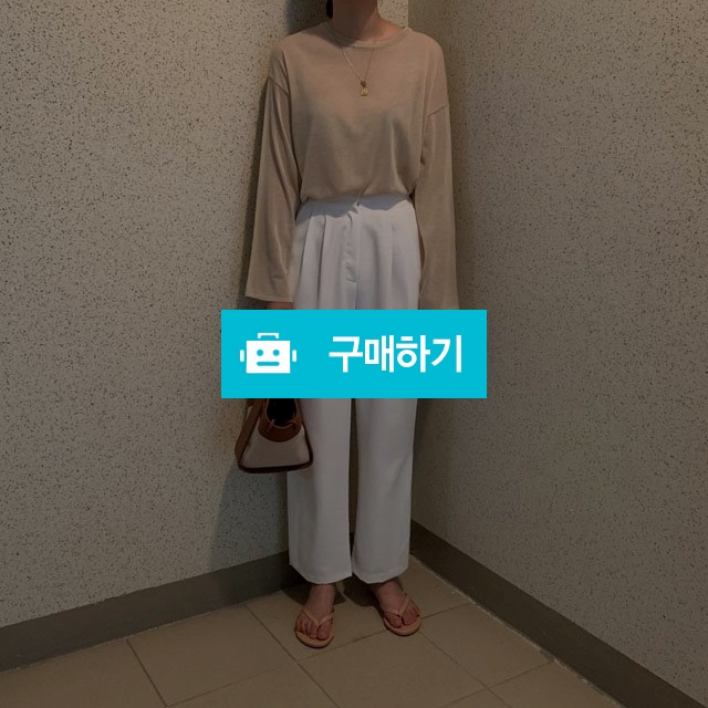 여름 하이웨스트 핀턱 와이드 롱 트임 슬랙스 / 플레른2님의 스토어 / 디비디비 / 구매하기 / 특가할인