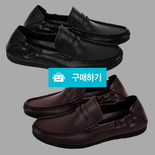 남성로퍼 마리오탈라리코 천연소가죽 클래식 밴딩패치 드라이빙로퍼 2cm굽 컴포트슈즈 / 마리오탈라리코님의 스토어 / 디비디비 / 구매하기 / 특가할인