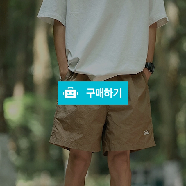 남자 얇은반바지 와이드 고무줄 밴딩 바지 데일리 아웃도어 여행 가벼운 팬츠 / 댕유마켓님의 스토어 / 디비디비 / 구매하기 / 특가할인