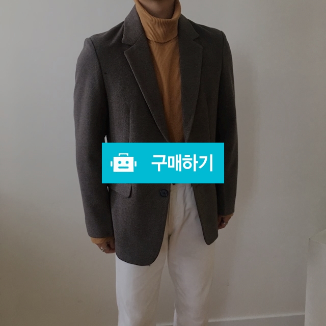 테일러드 보카시 울 싱글 자켓 2 COLOR / 평상복스토어 / 디비디비 / 구매하기 / 특가할인