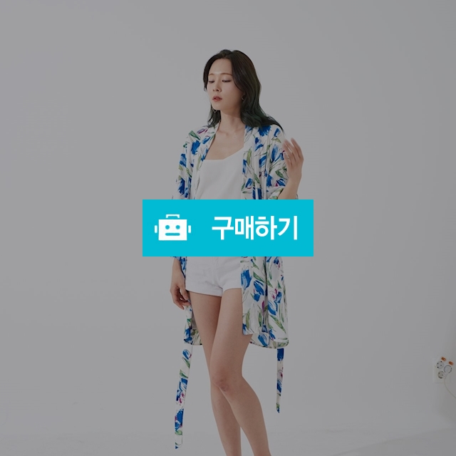 [로브로브] TULIP LOVER HALF ROBE / 포틴데이즈 / 디비디비 / 구매하기 / 특가할인