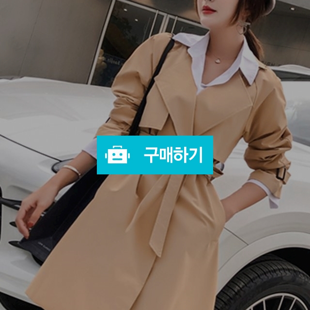 [MA0570] 캐주얼 신상 봄 트렌치 코트 / 더퍼니잇 / 디비디비 / 구매하기 / 특가할인