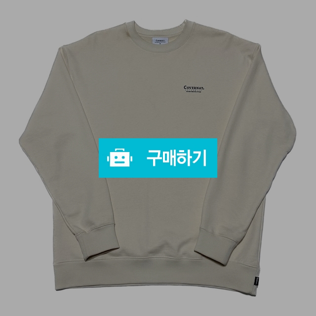 커버낫 어센틱 백로고 맨투맨 / Brotherhood / 디비디비 / 구매하기 / 특가할인