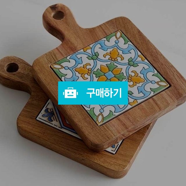 북유럽 타일 냄비 받침대 2EA / jabdaguri1님의 스토어 / 디비디비 / 구매하기 / 특가할인