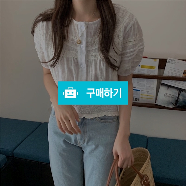프리사이즈 반팔 블라우스 / 모던나 / 디비디비 / 구매하기 / 특가할인