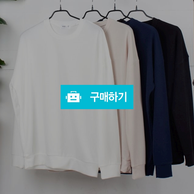남녀공용 봄 여름 얇은 골지 맨투맨 티셔츠 커플 코디 / 스타일런님의 스토어 / 디비디비 / 구매하기 / 특가할인