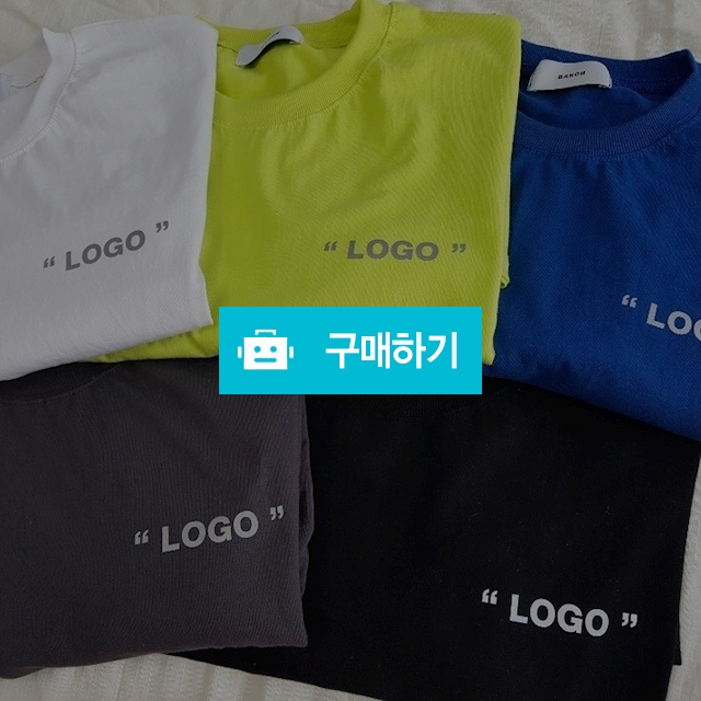스카치 로고 오버핏 반팔티 (5COLOR) / 우제스트 / 디비디비 / 구매하기 / 특가할인
