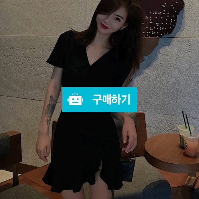 블랙 시크 섹시 원피스 홀복  / 와드팩토리 / 디비디비 / 구매하기 / 특가할인