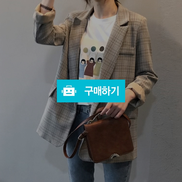 여성 데일리 봄 가을 체크 자켓 / 마인썸님의 스토어 / 디비디비 / 구매하기 / 특가할인