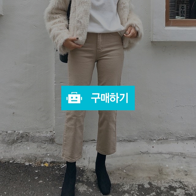 일자스판 피치 데일리 팬츠 [3color] / 엣모스피어 / 디비디비 / 구매하기 / 특가할인