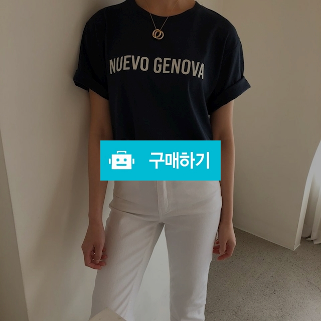 영문 나염 레터링 제노바 반팔 티셔츠 / 쏘울미의 톡톡 스타일 / 디비디비 / 구매하기 / 특가할인