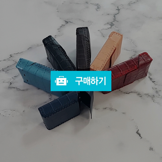 핸드메이드 악어 무늬 가죽 일반 에쎄 특수형 가죽담배케이스 / 가죽스토리 / 디비디비 / 구매하기 / 특가할인