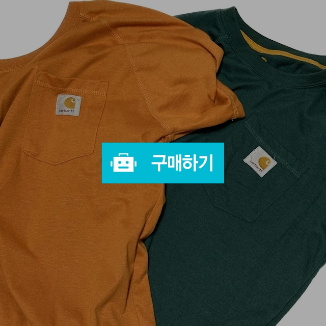 Carhartt Raglan T-Shirts  Green Orange / Brotherhood / 디비디비 / 구매하기 / 특가할인