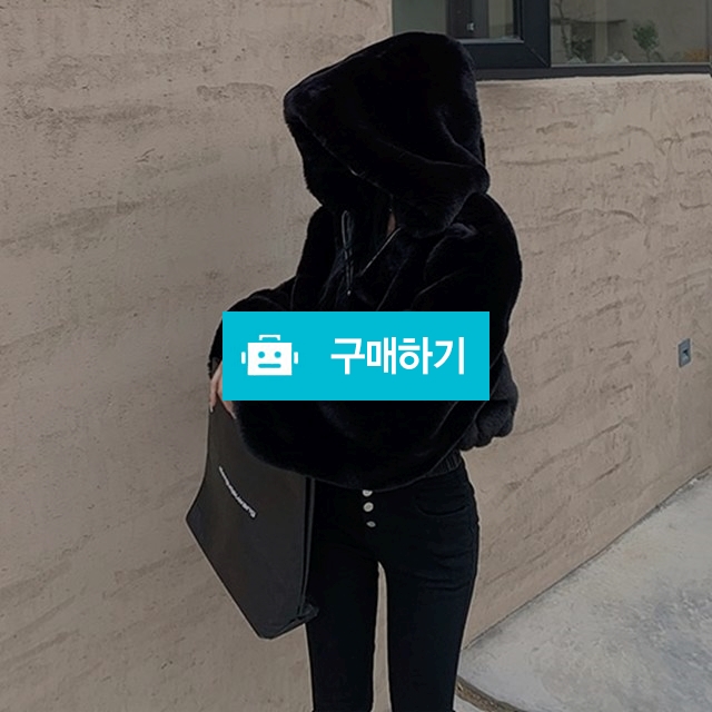  [당일배송]소프트밍크퍼 후드집업 크롭 자켓JP(2color)-크림아이보리 재입고예정 / 핫걸 Hot Girl / 디비디비 / 구매하기 / 특가할인