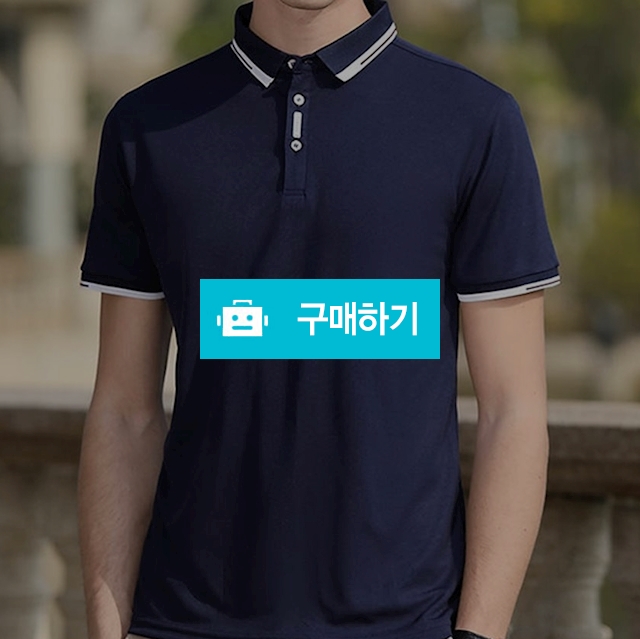 포인트 배색 숏 카라넥 반팔 티셔츠 ( 6COLOR ) / Gscott / 디비디비 / 구매하기 / 특가할인