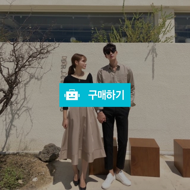 커플시밀러룩 슬림핏 언발 가을 티셔츠  / 커플시밀러룩 플레니룬 스토어 / 디비디비 / 구매하기 / 특가할인