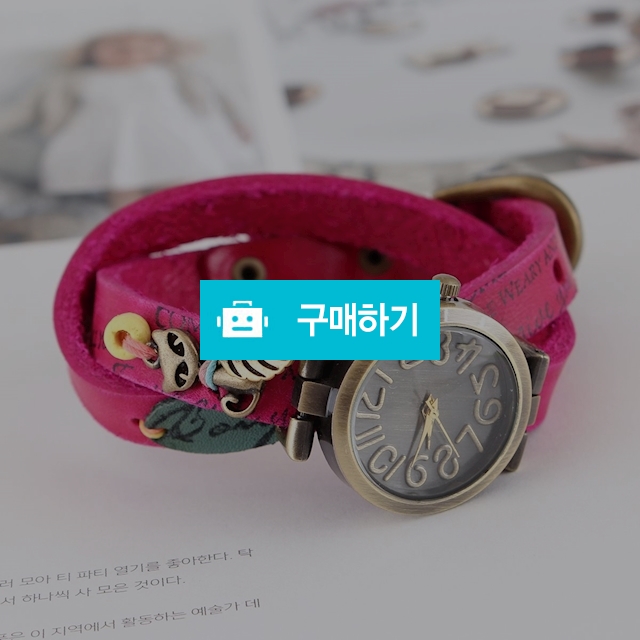 [핸드메이드] 베리 두줄라인 소가죽 시계 / 아띠랑스님의 스토어 / 디비디비 / 구매하기 / 특가할인