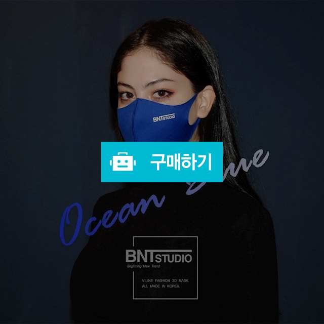 비엔티스튜디오_비엔티마스크 (오션블루) / 비엔티스튜디오 / 디비디비 / 구매하기 / 특가할인