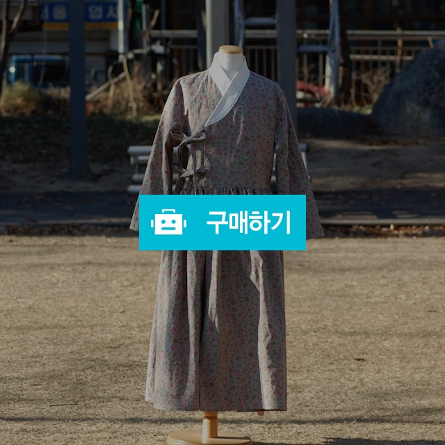 빅사이즈 철릭원피스 린넨 그레이 / 한복과 커피 철릭공방 꽃길 / 디비디비 / 구매하기 / 특가할인