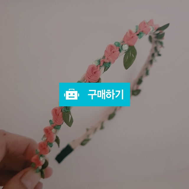 224. 넝쿨꽃머리띠  / 캬냐블링 / 디비디비 / 구매하기 / 특가할인