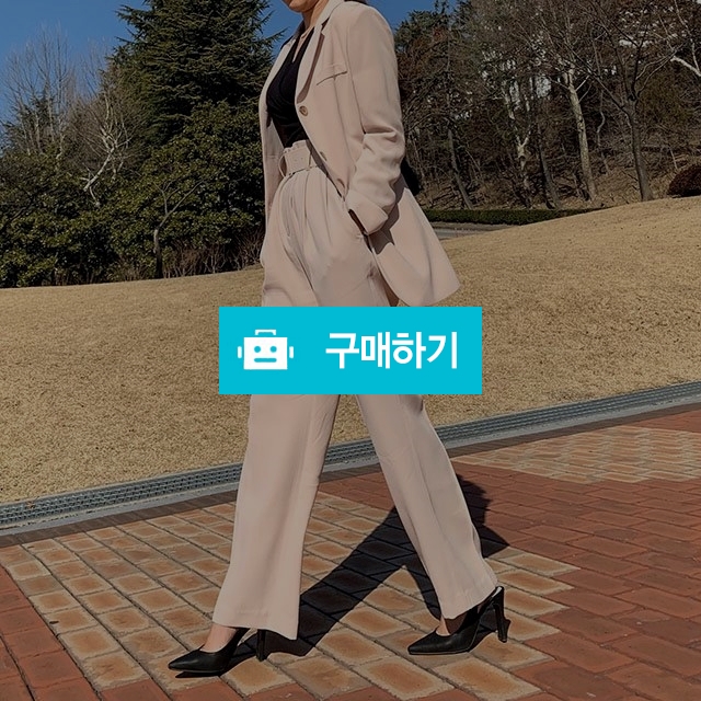 베이직 하이웨스트 와이드팬츠 / 소이라인 / 디비디비 / 구매하기 / 특가할인