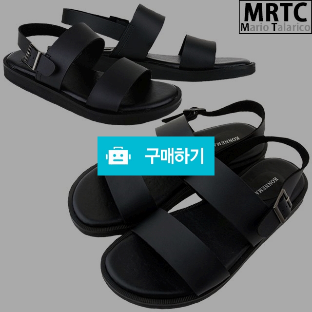 마리오탈라리코 클래식 무지스트랩 컴포트샌들 2cm굽 플랫샌들 벨트샌들 남자샌들 / 마리오탈라리코님의 스토어 / 디비디비 / 구매하기 / 특가할인
