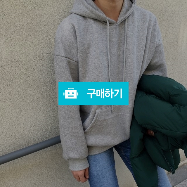 리이고 기모 무지 후드티  / REEGO 리이고 / 디비디비 / 구매하기 / 특가할인