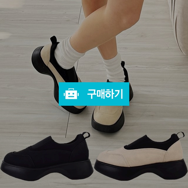 마리오탈라리코 스판 클래식 통굽슬립온 5cm굽 여성스니커즈 키높이운동화 컴포트화 / 마리오탈라리코님의 스토어 / 디비디비 / 구매하기 / 특가할인